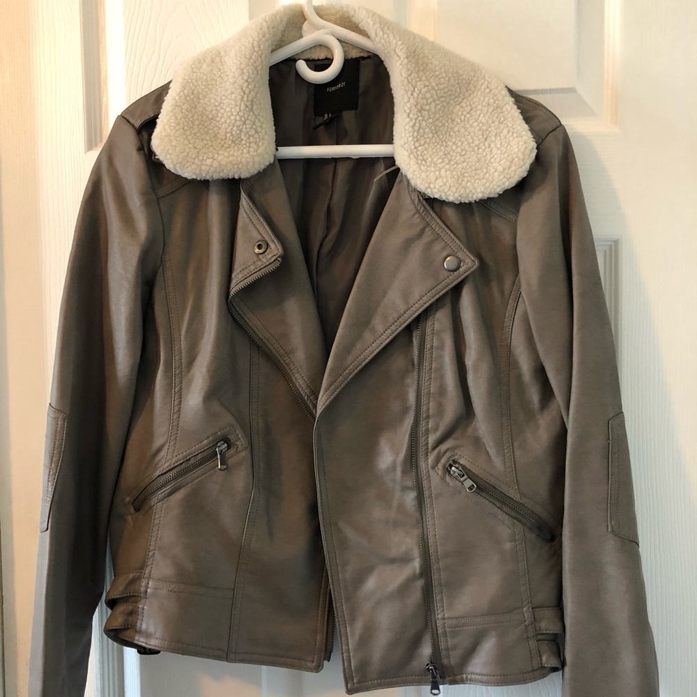 Leather jacket